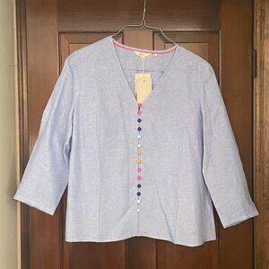 Size 14 Boden linen top